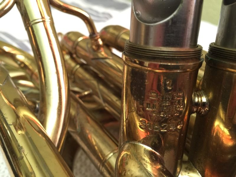 KING H.N. White Co. 1250 SousaphoneLacquer SOLD